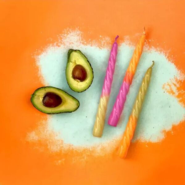 Dip Dye Twisted * Nuances d'avocat pack de 3