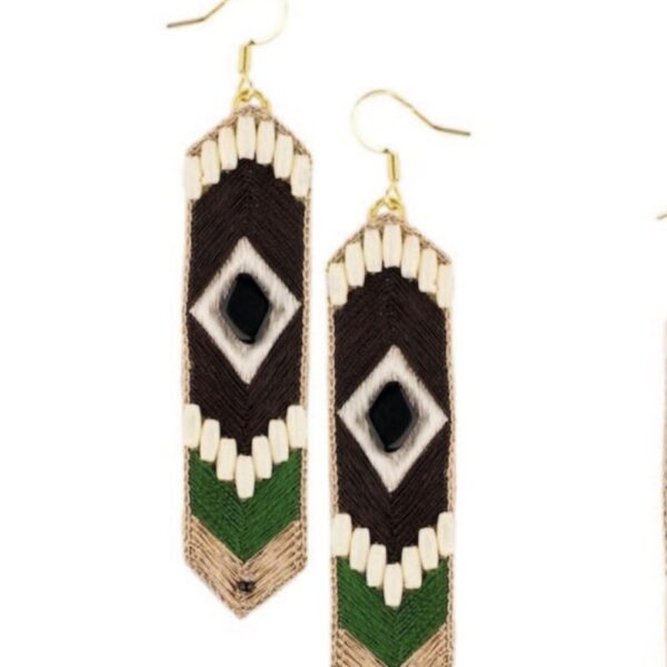 Boucles d’oreilles Napsa chestnut