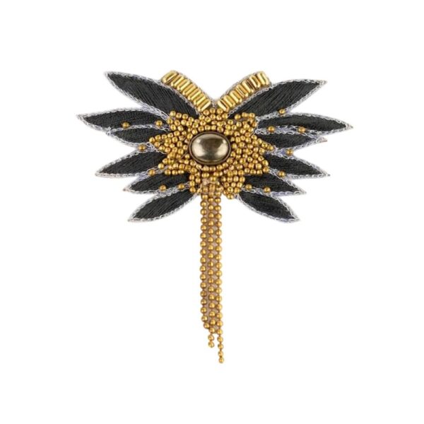 Broche Briac anthracite