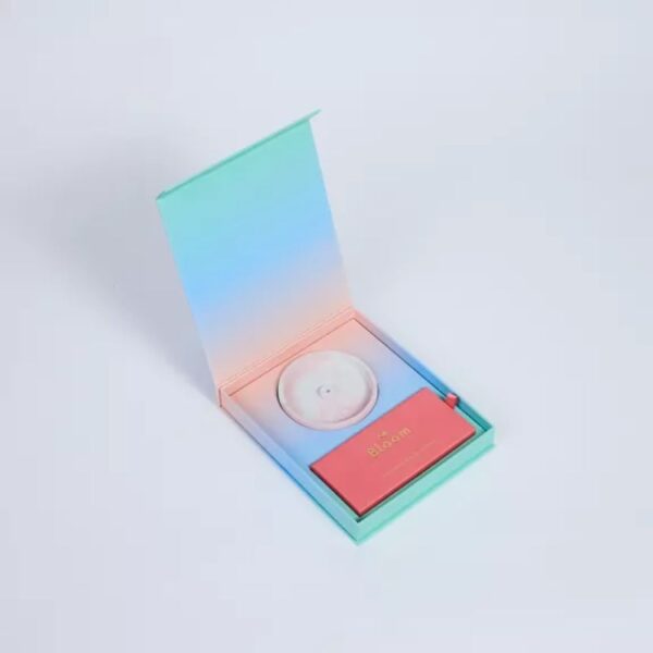 Coffret Cadeau Encens + Porte encens rose