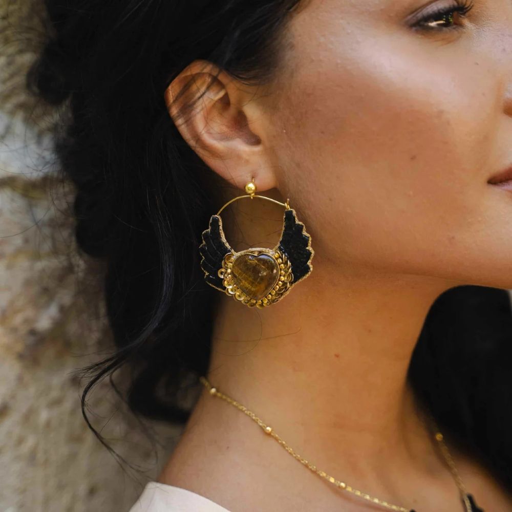 Boucles Ani black – Image 2