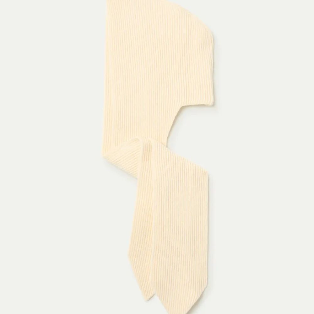 cagoule écharpe écrue – Image 2