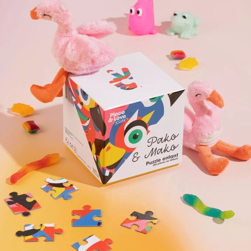 Pako & Mako - Puzzle for kids 80 pièces – Image 2